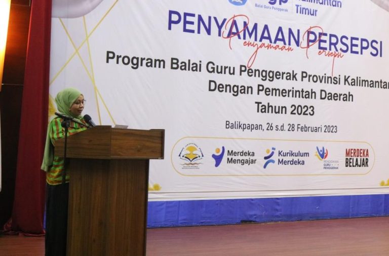 Penyamaan Persepsi Program Balai Guru Penggerak Provinsi Kalimantan Timur dengan Pemerintah Daerah